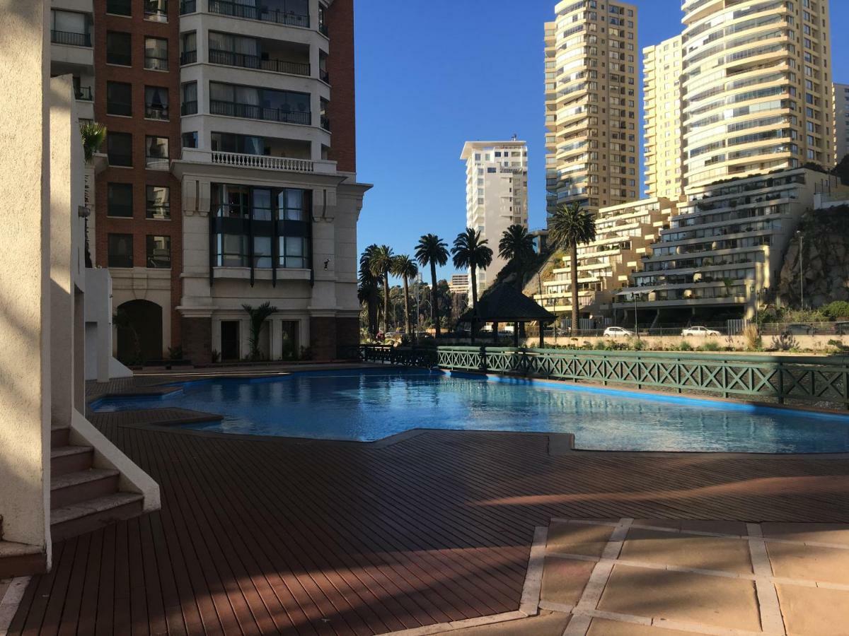 Depa Torre Juan Fernandez Appartamento Vina del Mar Esterno foto